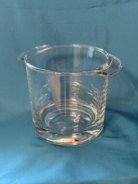 Luminarc French Classic Glass Ice Bucket w/handles from France